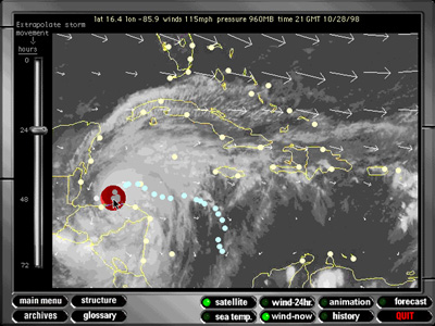 Figure 7 - steering winds now